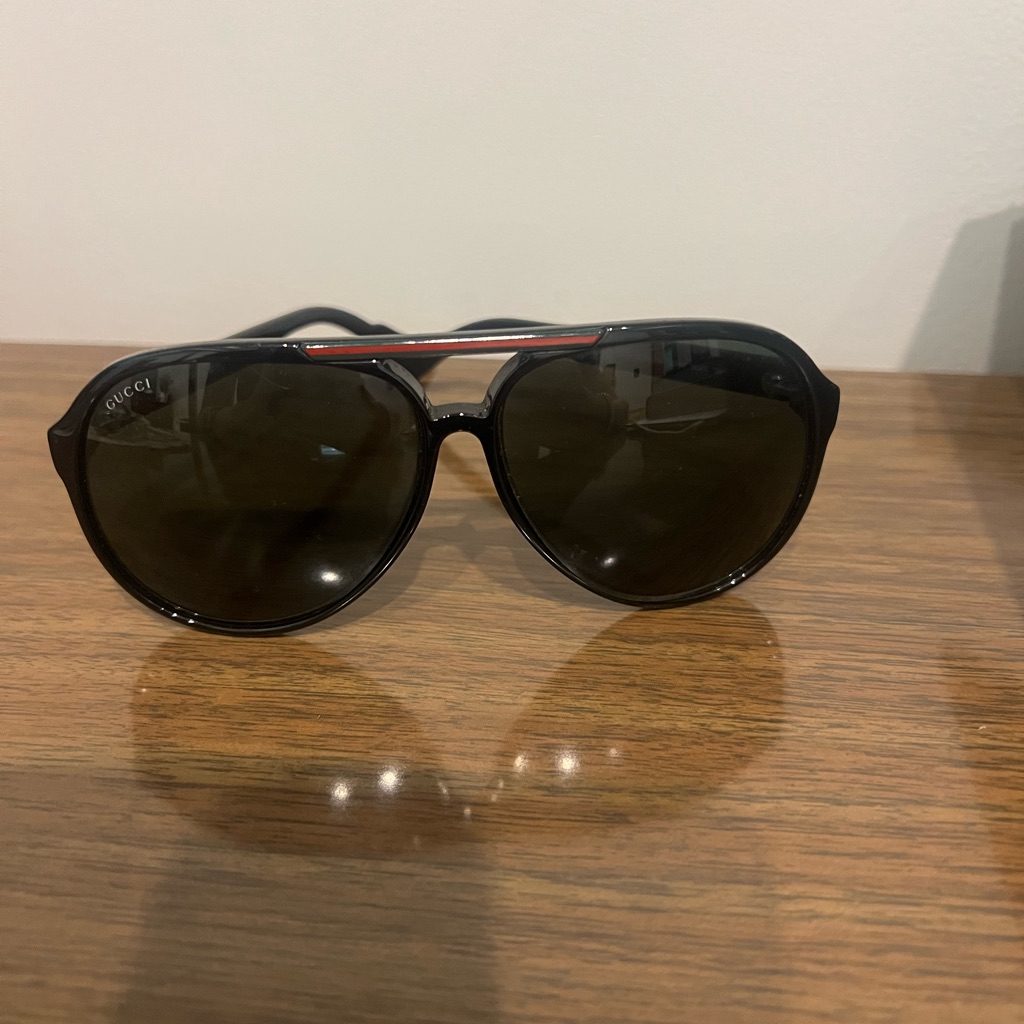 Gucci Black Designer Sunglasses
